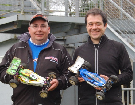 James Collins and Jason Birch - 2WD and 4WD winners at Round 3, Stonehaven